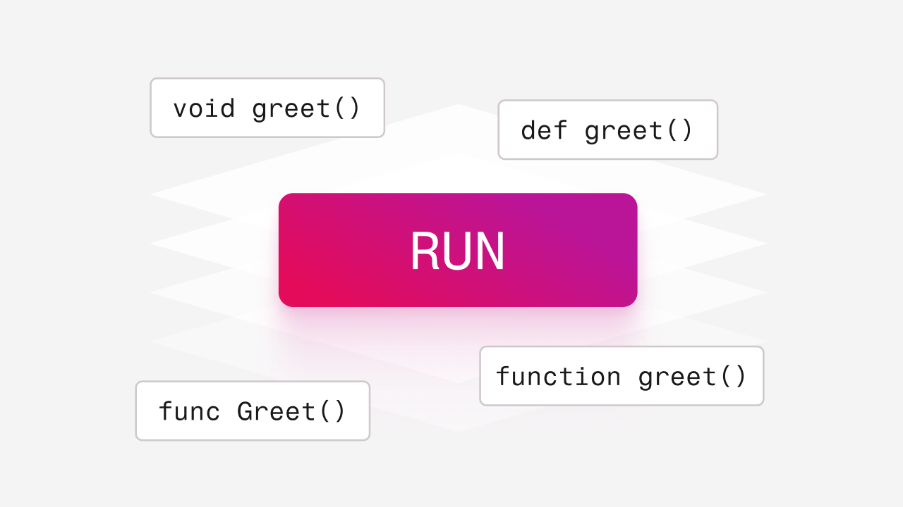 Cross-language execution